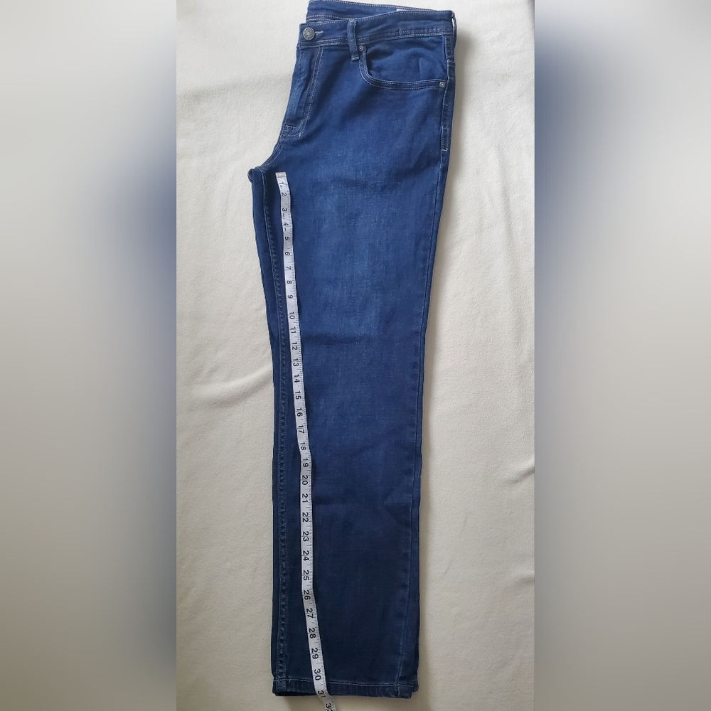 Buffalo David Bitton Jackson Dark Blue Denin Straigth Leg STRETCH Size 38x30. - Picture 6 of 14